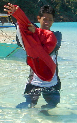 sun protection swim suit