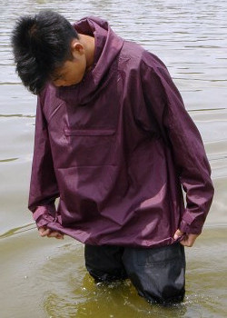 anorak adventure swimming