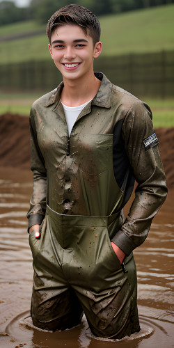 Outdoor mud run dress
