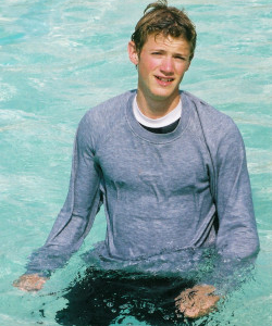 Soaking wet cotton jogging suit